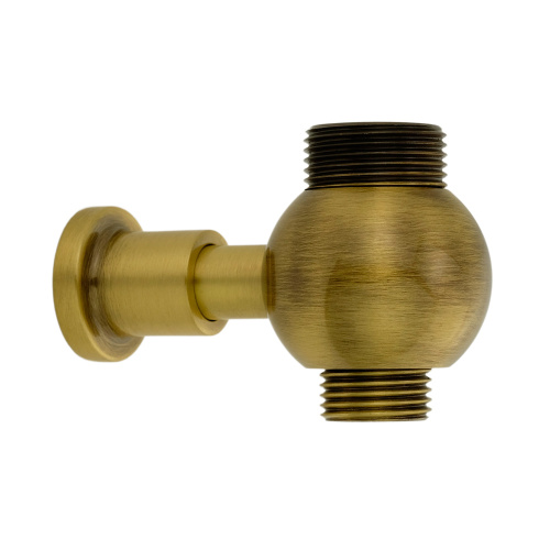 Штуцер Migliore Ricambi проходной для душевой колонны, 1/2"x3/4", бронза 19827
