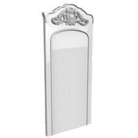 Душевая стенка кабины Migliore под внешний смеситель (2 отверстия) с душевой колонной 26250 фото