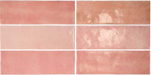 Equipe Artisan Настенная керамическая плитка Rose Mallow 6.5x20 глазурованный глянцевый фото