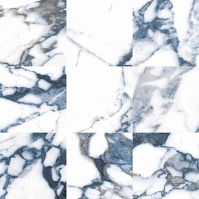 Керамогранит мозаика 41ZERO42 Pulp 4100767 Mosaic Blue Double Honed 30х30 фото