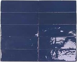 Керамическая плитка DNA tiles Safi 122101 Cobalt 5,2x16 фото