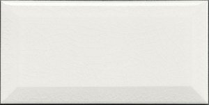 Плитка Adex ADMO2008 Biselado PB C/C Blanco 7,5х15 фото