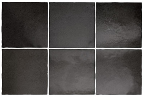 Керамическая плитка Equipe Magma 24972 Black Coal 13,2х13,2 фото