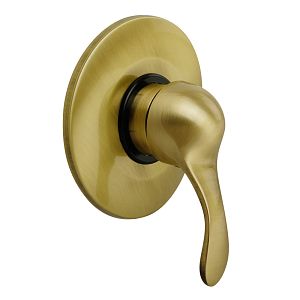 Смеситель монокомандный скрытого монтажа Migliore Grazia, бронза 29692 фото