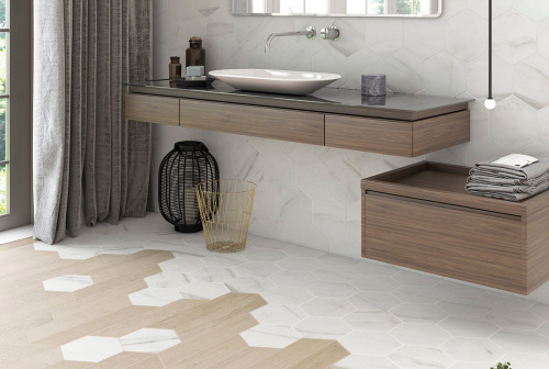 Керамогранит WOW 60º 120276 Chevron A Wood Mid 10х52 фото 2