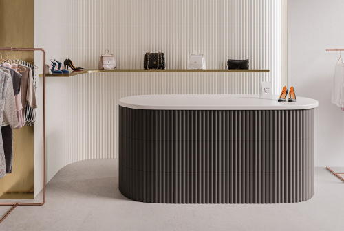 Керамическая плитка WOW Stripes 123814 Transition Grey 7,5х30 фото 2