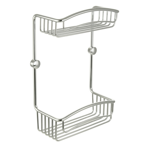 Решетка двойная Migliore Complementi L20xP10xH30 см, хром 22039