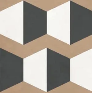 Керамогранит ABK PF60017140 14oraitaliana Hexagon Nat. Rett 60х60 фото