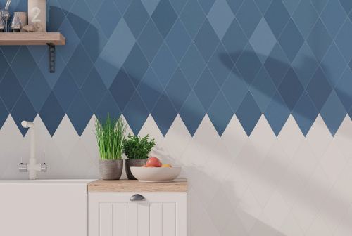 Керамогранит WOW Flow 117352 Diamond White 14х24 фото 2