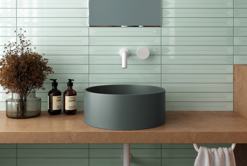 Керамическая плитка Equipe Vitral Axis Mint 31152 5х40 фото 2