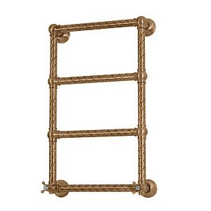 Полотенцесушитель Migliore Cleopatra электрический, h710/790х410/490 мм DX(включение справа), золото 25850 фото