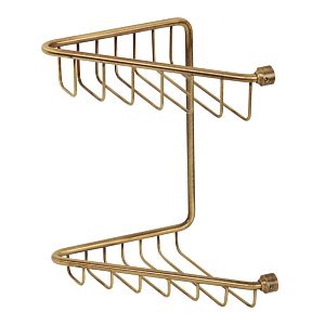 Решетка угловая Migliore Complementi двойная L16xP16xH25 см, бронза 22030 фото