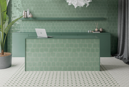 Керамическая плитка WOW Fayenza 127924 Square Fern 12,5х12,5 фото 2