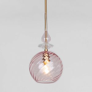 Подвесной светильник Eurosvet 50192/1 розовый фото