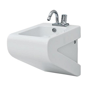 Artceram LA FONTANA биде подвесное 36х54см с 1 отв под смеситель, c креплением, цвет: белый фото