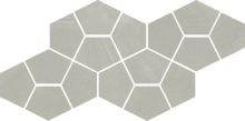 Мозаика Italon Continuum 620110000183 Silver Mosaico Prism 41.3x20.5 фото