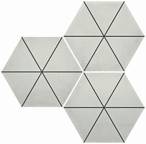 DURSTONE SIX Cementine Керамогранит Capri Talc 23x27 глазурованный матовый фото