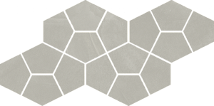 Мозаика Italon Continuum 620110000183 Silver Mosaico Prism 41.3x20.5 фото
