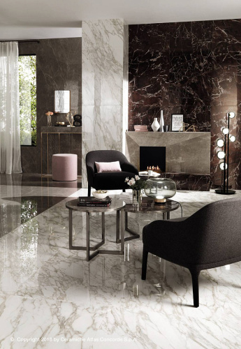 Керамогранит AAI5 Marvel Red Luxury Lappato 75x75 фото 2