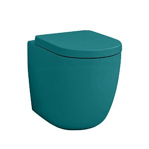 Artceram FILE 2,0 Унитаз напольный 53х37хh42см, безободковый, слив универсальный, с крепежом, цвет: verde foresta фото