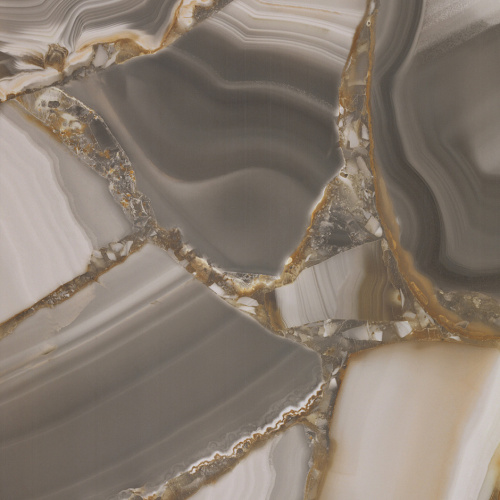 Керамогранит AAI0 Marvel Agata Azul Lappato 75x75