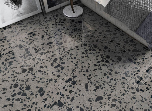 Kutahya Meteor Graphite Kristal Rectified Parlak Nano 60x120 фото 2