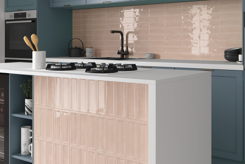 Керамическая плитка Equipe Island 31193 Peony Pink 6,5х20 фото 2