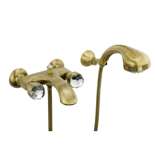 Смеситель для ванны Migliore Axo Swarovski внешний, бронза 18476