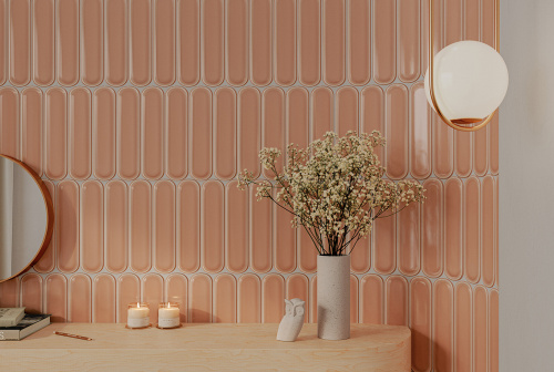 Керамическая плитка WOW Aquarelle 129086 Aquarelle O Toffee 7,5х30 фото 2