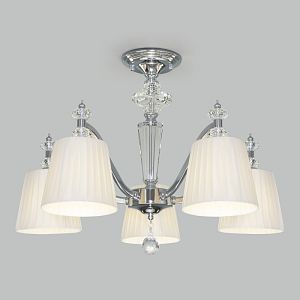 Люстра на штанге Eurosvet 60122/5 хром фото