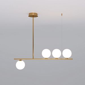 Люстра на штанге Eurosvet 70136/4 золото фото