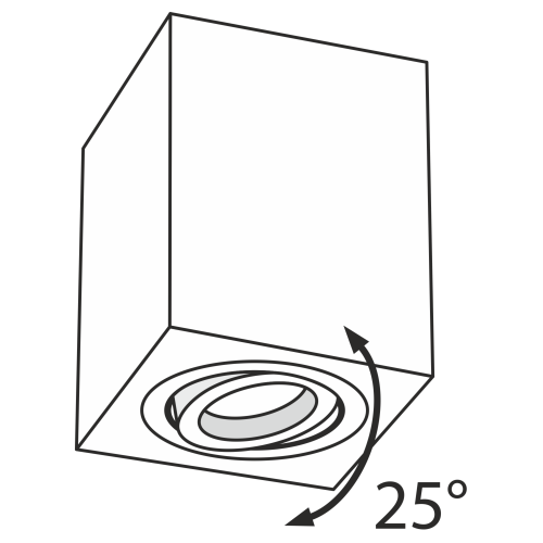 Потолочный светильник Maytoni Technical C017CL-01W фото 4