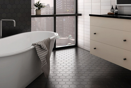 Керамогранит Equipe Kromatika 26467 Black 11,6x10,1 фото 2