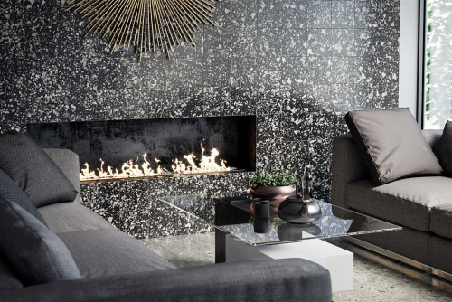 Керамогранит IRIS FMG Venice Villa L62409 Graphite Levig 60x120 фото 2