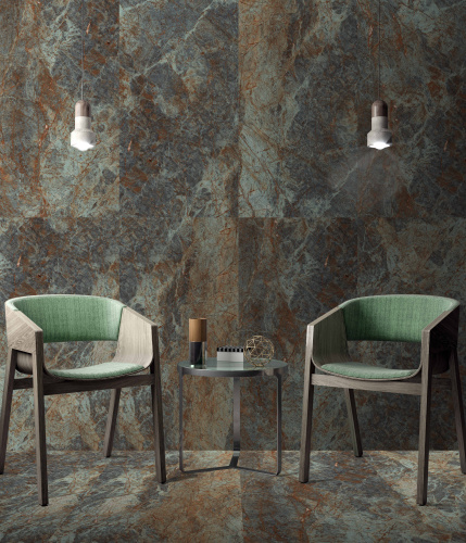 QUA Granite Spring 120x60 зеленый полированная фото 2