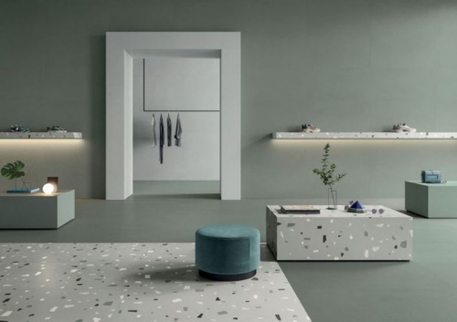 Керамогранит NU02BAC Nuances Grigio Coccio SQ 120х60 фото 2