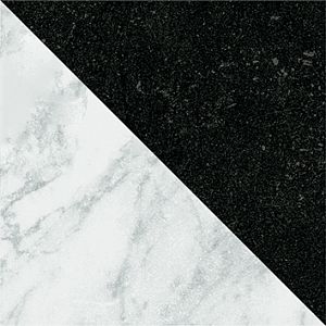 Керамогранит 41ZERO42 Dandy 4101199 Flag Black White 18,6х18,6 фото