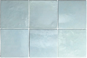 Керамическая плитка Equipe Artisan 24458 Aqua 13,2x13,2 фото