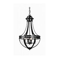 Подвесная люстра DeLight Collection KM0287P-4 black фото