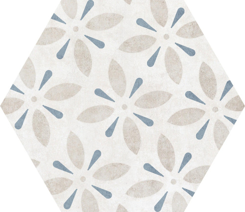 Керамогранит Pamesa At.Hex.Alpha Mix-Azul 25.8x29