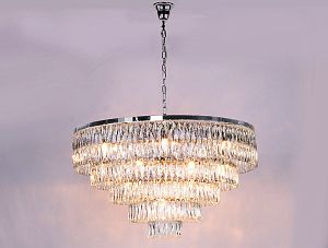 Каскадная люстра Newport 10129+17/C фото