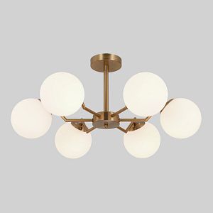 Люстра на штанге Eurosvet 70154/6 латунь фото