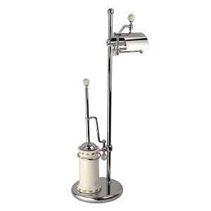 Стойка Migliore Provance 2-х функциональная H84 см, хром 17680 фото