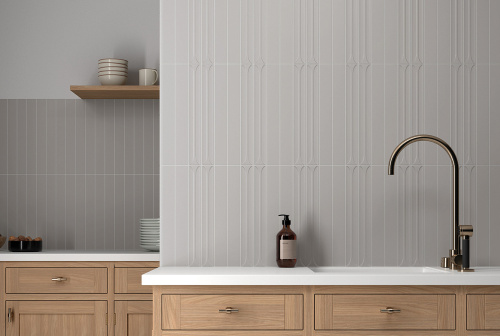 Керамическая плитка Equipe Hopp Grey 31183 5х40 фото 2