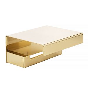 Бумагодержатель Migliore Kvant закрытый, настенный, золото 30236 фото