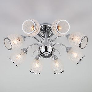 Люстра на штанге Eurosvet 30026/8 хром фото