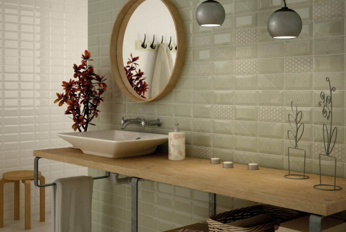 Керамическая плитка Equipe Metro 21287 Olive 7.5х15 фото 2