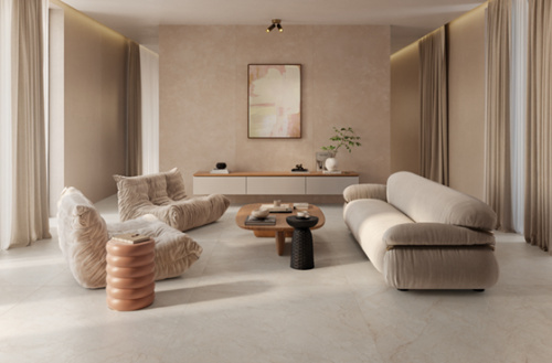 Глазурованный керамогранит Lafaenza Ceramica Blanco Blanco660BRm 60x60 фото 2