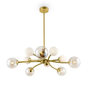 Люстра на штанге Freya FR5116PL-10BS фото