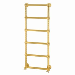 Полотенцесушитель Migliore Edera электрический, h1200/1280x410/490 мм SX(включение слева), золото 20300 фото